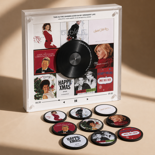 Cozy Christmas Vinyl Player