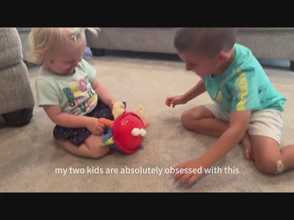 Musical Bouncing Crab Toy